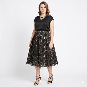 *Eliza J Black Lace Skirt